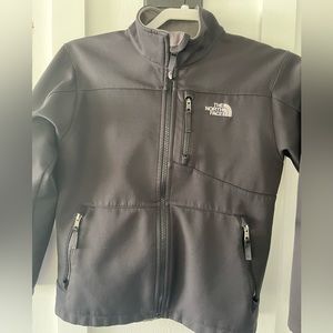 The North Face Kids Black Softshell Jacket
